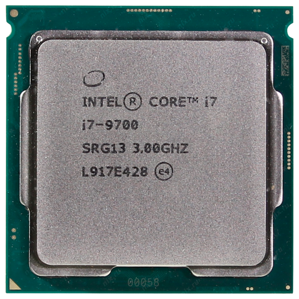 CPU Intel Core i7 9700 3,0GHz (4,7GHz) 12Mb 8/8 Core Coffe Lake Tray 65W FCLGA1151